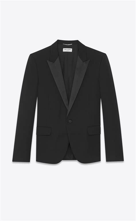 ysl lapel jacket|Jacket in Velvet .